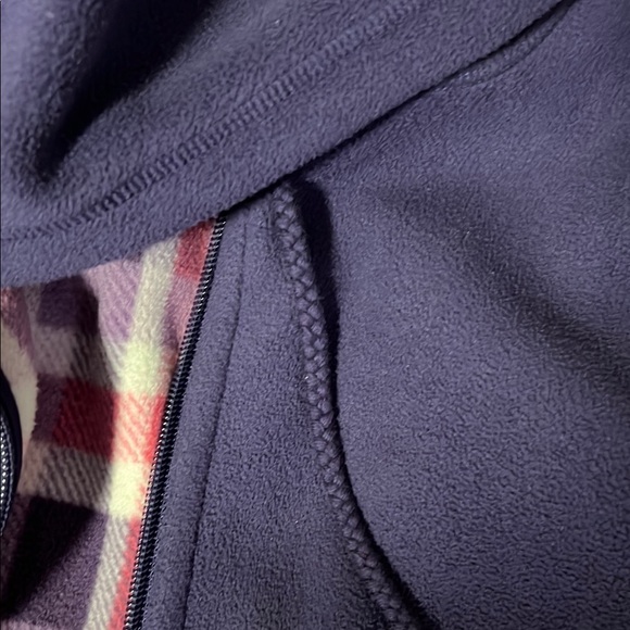 cozy purple fleece zip up !! - Picture 3 of 6